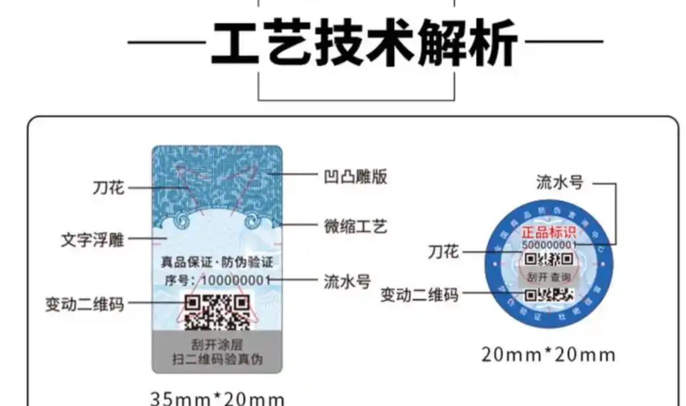 定制防偽標簽技巧分享，揭秘商品防偽標簽定制流程